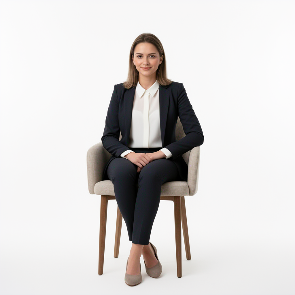 Seated portrait